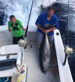 Tuna Fishing magic happens in Kailua-Kona